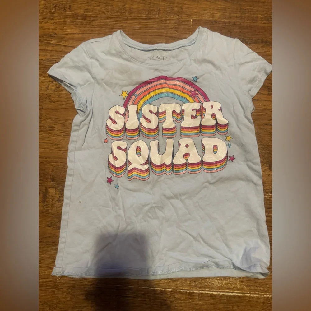 Sister squad tee girls 7/8